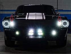 Delta Lighting Technology - 67 - 68 Mustang Auxillary Lights, Small Inboard Lights, for Eleanor Front Valance, Pair - Image 2