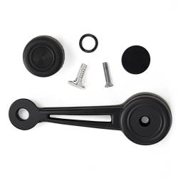 All Classic Parts - 68-69 Mustang Door or Quarter Window Black Handle and Knob, (Standard Door Panel) - Image 4