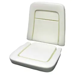 1968 - 1969 Mustang Standard Front Bucket Seat Foam with Head Rest and Wires, Each