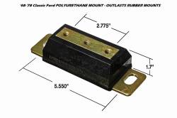 Stang-Aholics - 65-70 Mustang Transmission Cross Member Kit, Universal for Manual and Auto Applications - Image 3