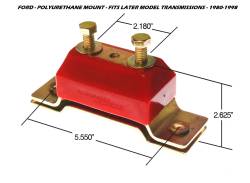 Stang-Aholics - 65-70 Mustang Transmission Cross Member Kit, Universal for Manual and Auto Applications - Image 4