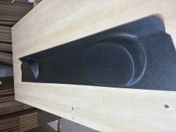 1971 - 1973 Mustang Coupe Package Tray with built-in Speaker Pods