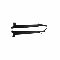 Miscellaneous - 71 - 73 Mustang Fastback Windshield Pillar Moldings, ABS, Made in the USA - Image 3