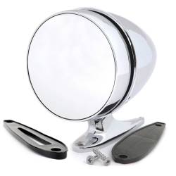65-68 Mustang Outside Mirror, Bullet, Long Base