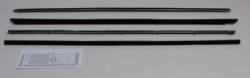 1965 - 1966 Mustang Fastback Window Channel Strip Set