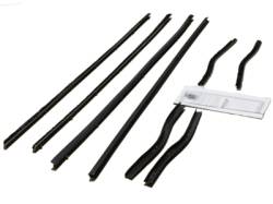 Repops Automotive Reproductions - 67-68 Mustang Coupe Window Channel Strip Set - Image 2