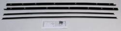74-78 Mustang II Window Channel Strip Set, 4pcs