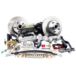 67 - 69 Mustang Power Front Disc Brake Conversion Kit, Manual Transmission