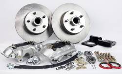 70-73  Mustang Front Disc Brake Conversion Kit, V8 Drum Spindles
