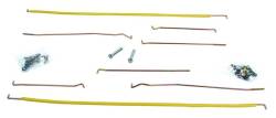 67-68 Mustang Door Lock and Latch Rod Complete Set w/ Hardware