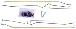 69-70 Mustang Door Lock and Latch Rod Complete Set w/ Hardware