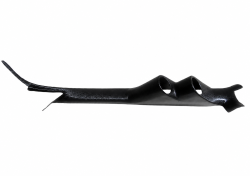 Miscellaneous - 71 - 73 Mustang Fastback Windshield Pillar Moldings with Gauge Pods, ABS, Made in the USA - Image 3