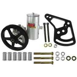 64 - 73 Mustang Power Steering Pump Kit, Onboard Reservoir, V-Belt Pulley, 289 /302 Engines