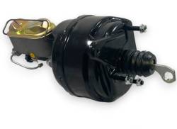 67-69 Musatng 8 Inch Dual Diaphram Booster with Dual Bowl Master Cylinder and Prop Valve