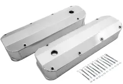 March Performance Pulleys - 1965-1973 Mustang Fabricated Small Block Valve Covers (289, 302 & 351W) - Image 2