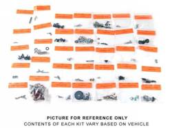 71 - 73 Mustang Interior Fastener Kit, Coupe, Dark Color