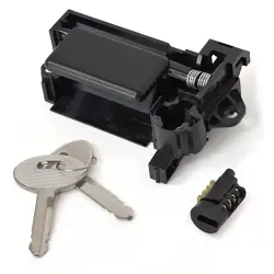 87- 93 Mustang Glove Box Door Latch Handle with Locks and Keys