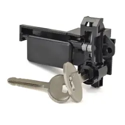 All Classic Parts - 87- 93 Mustang Glove Box Door Latch Handle with Locks and Keys - Image 2