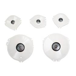 1967 - 1968 Mustang  Instrument Lens Set (with Tach)