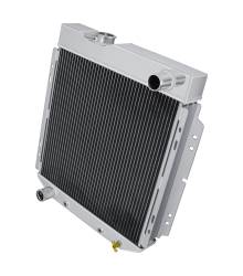 1965-66 Mustang 5.0 Coyote Swap Radiator without Fan and Shroud Installed