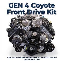 5.0L Coyote GEN 4 Swap Front Drive Accessory Kit, 1965 - 1973 Mustang and Others