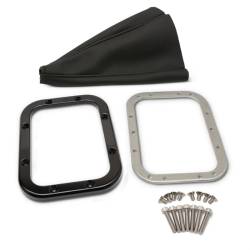 Eddie Motorsports - 64 - 93 Mustang Shifter Bezel Kit Mount Plate & Boot - Smooth - Image 2