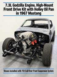 Holley - Godzilla 7.3L High-Mount Engine Accessory Drive - With Holley Swap Oil Pan and Pump - Image 6