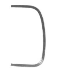 71-72 Mustang Grille Side Molding Right Hand