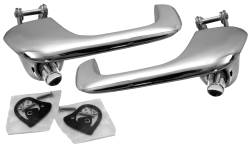 67-68 Mustang Outer Door Handle Pair