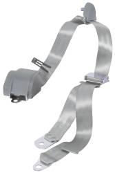 65-73 Mustang 3-Point Seat Belt Mount Gray