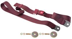 65-73 Mustang Maroon Seat Belt