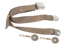 65-73 Mustang Seat Belt Dark Tan