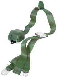 65-73 Mustang Seat Belt 3-Point Mount Green