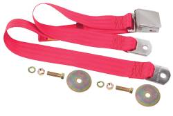 65-73 Mustang Seat Belt Bright Red