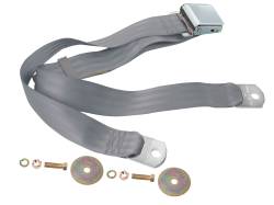 65-73 Mustang Seat Belt Light Gray