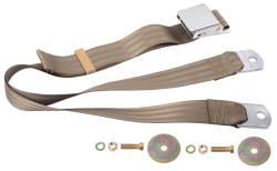 65-73 Mustang Seat Belt Dark Tan