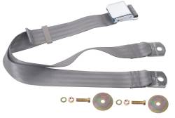 65-73 Mustang Seat Belt Light Gray