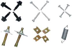 65-66 Mustang Headlamp Adjusting Screw Set
