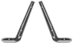 65-66 Mustang Seat Side Chrome Molding Pair
