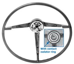 65-66 Mustang Black Standard Steering Wheel