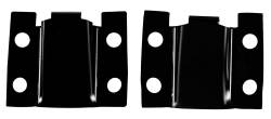 65-70 Mustang Seat Rear Bottom Bracket Pair