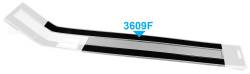 65-66 Mustang Console Center Panel