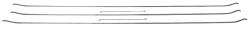67-68 Mustang Fastback Roof Headliner Bows 5 Piece Set