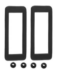71-73 Mustang Rear Marker Lamp Bezel Pair