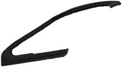 65-66 Mustang Vent Window Weatherstrip Right Hand Passenger Side