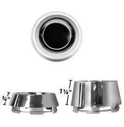 65-73 Mustang Magnum Wheel Cap Short Style 0.75