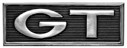 68 Mustang GT Emblem Nameplate