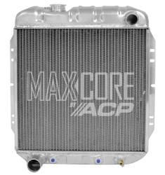 65-66 Mustang Aluminum 2 Row Radiator for Fox 302