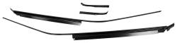 69-70 Mustang Fastback Roof Drip Rail 4 Piece Set