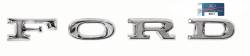 67 Mustang Hood Letters